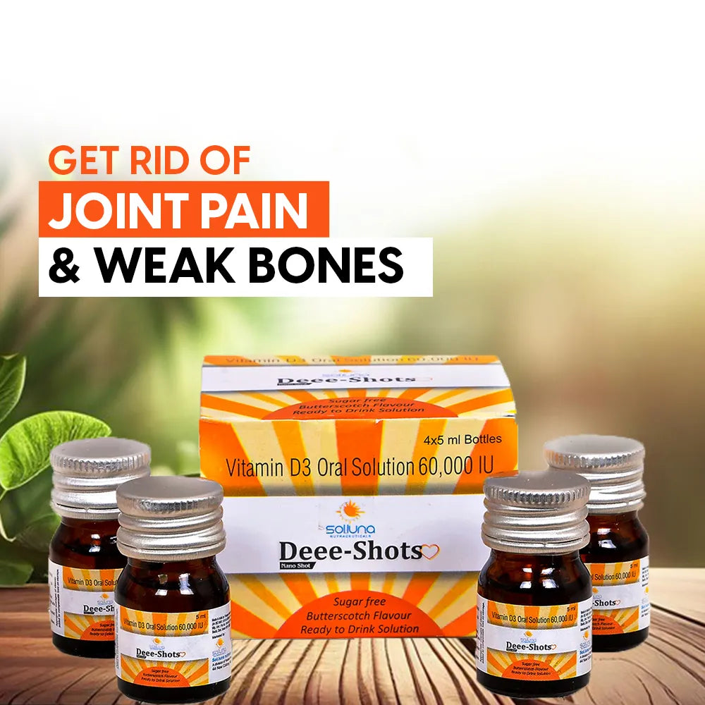 Dee Shots - Vitamin D Shots for Strong Bones and Better Immunity