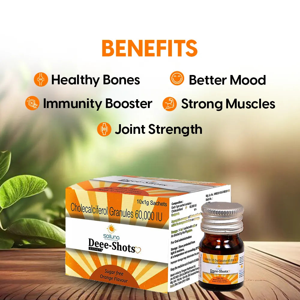 Exclusive Combo - Apple Cider Vinegar + Dee Shots - Vitamin D Shots