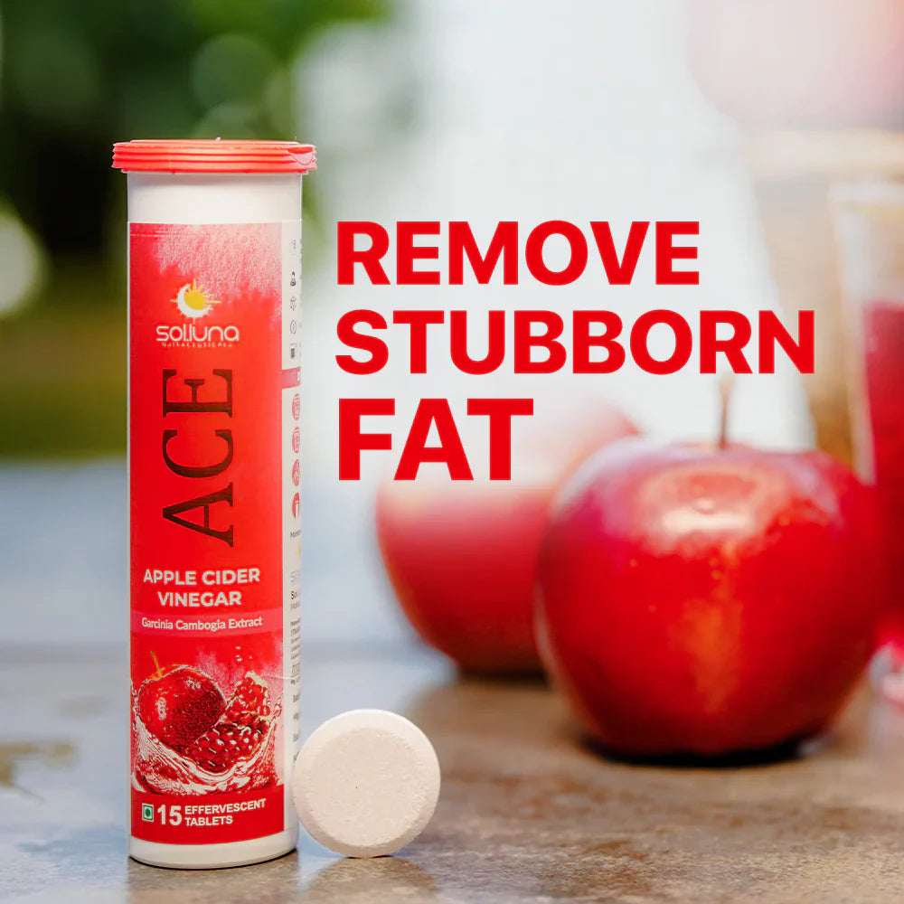 Effortless Weight Management: The ACE Apple Cider Vinegar Effervescent Tablets Solution