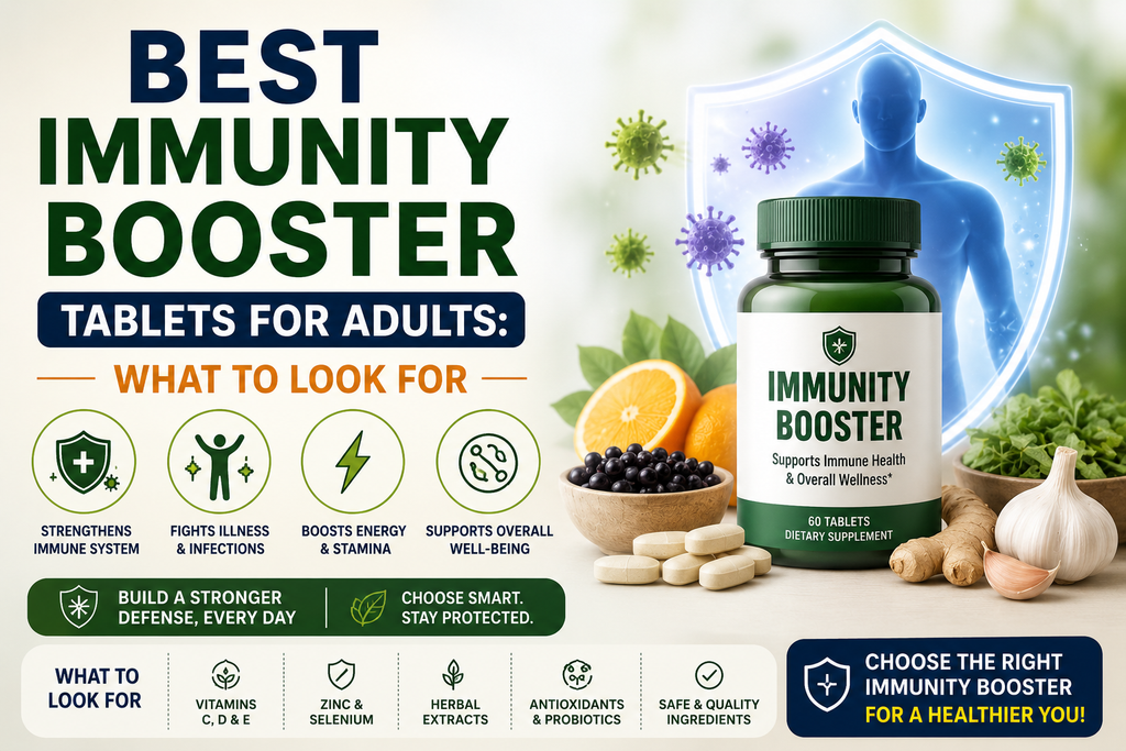 Best Immunity Booster Tablets for Adults: What to Look For