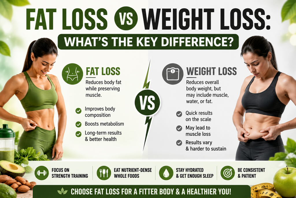 Fat Loss vs Weight Loss: What's the Key Difference?