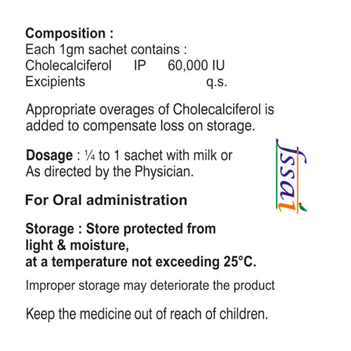 Deee Sachets - Instant Vitamin D Dose for Strong Bones & Immunity