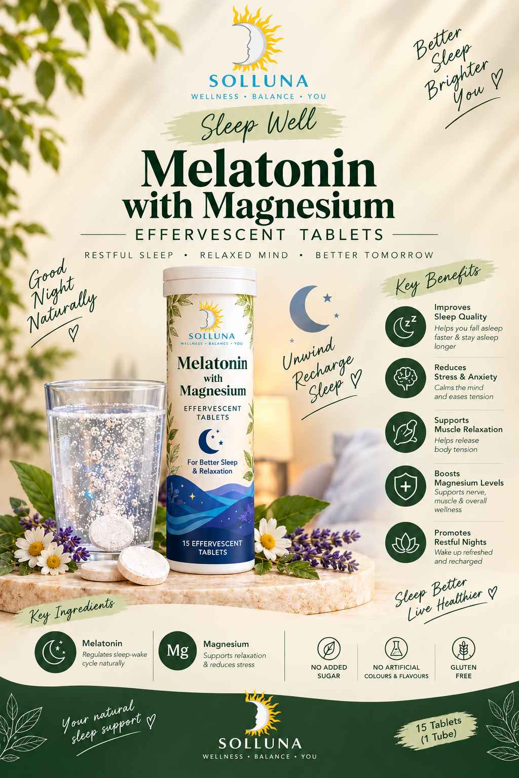 Sleep Well Effervescent Tablets
