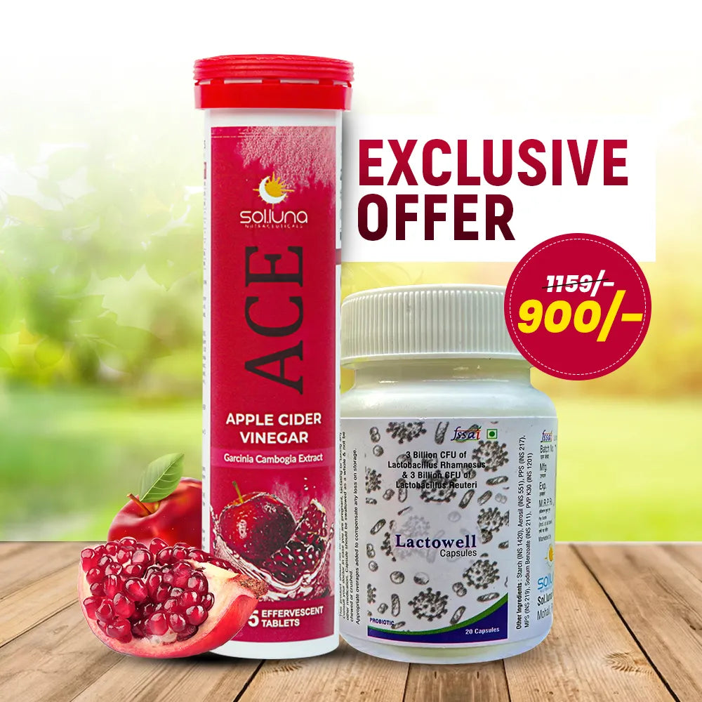 Exclusive Combo - Apple Cider Vinegar + Lactowell Capsules