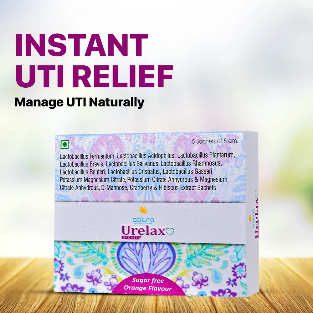 Urelax - Instant UTI Relief | Manage UTI Naturally